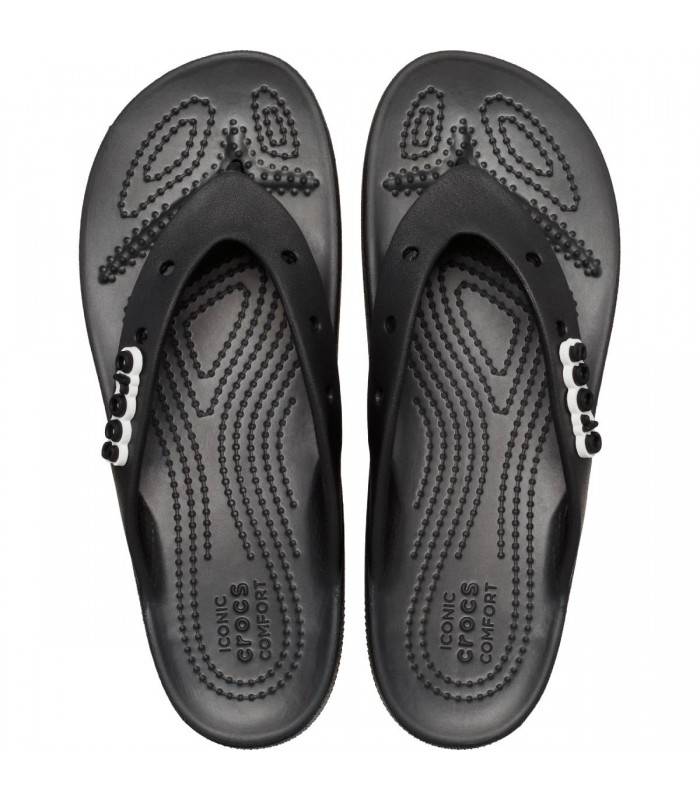 Crocs Classic Platform Flip Black 207714