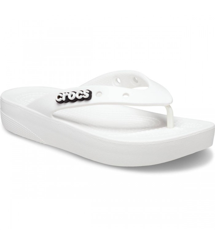 Crocs Classic Platform Flip White 207714