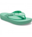 Crocs Classic Platform Flip Jade 207714