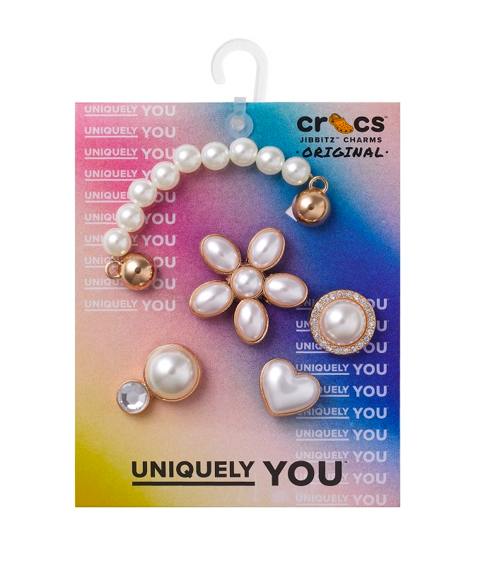 Crocs Jibbitz™  Dainty Pearl Jewelry 5 Pack 10013133