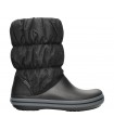 Crocs Women Winter Puff Boot Black / Charcoal