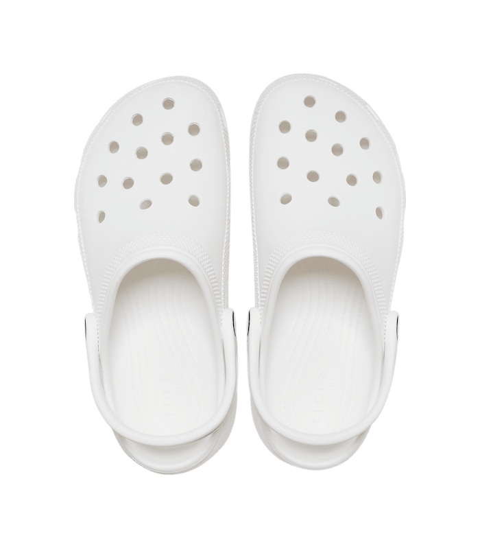 Crocs Classic Platform Clog White 206750
